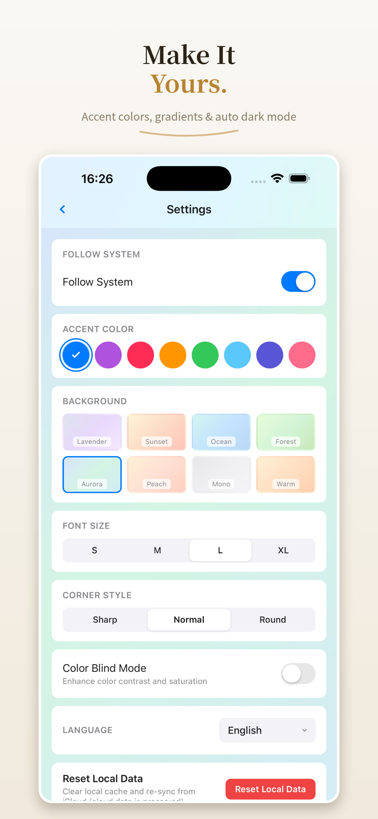 Personalization